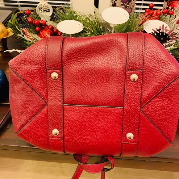 Marc by Marc Jacobs genuine red leather fashion tote, great condition - Picture 7 of 7